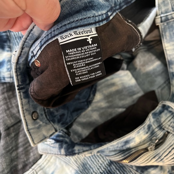 Rock Revival Mens Jeans - Picture 4 of 5